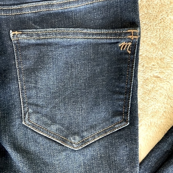 MADEWELL 9” Mid-Rise Skinny Blue Denim Jeans - Size 26 - Picture 5 of 11